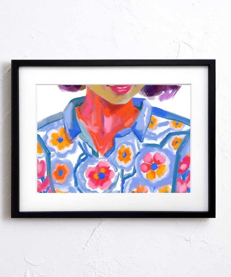 Peace｜静けさを描くミニマルアートポスター｜北欧ナチュラル空間を