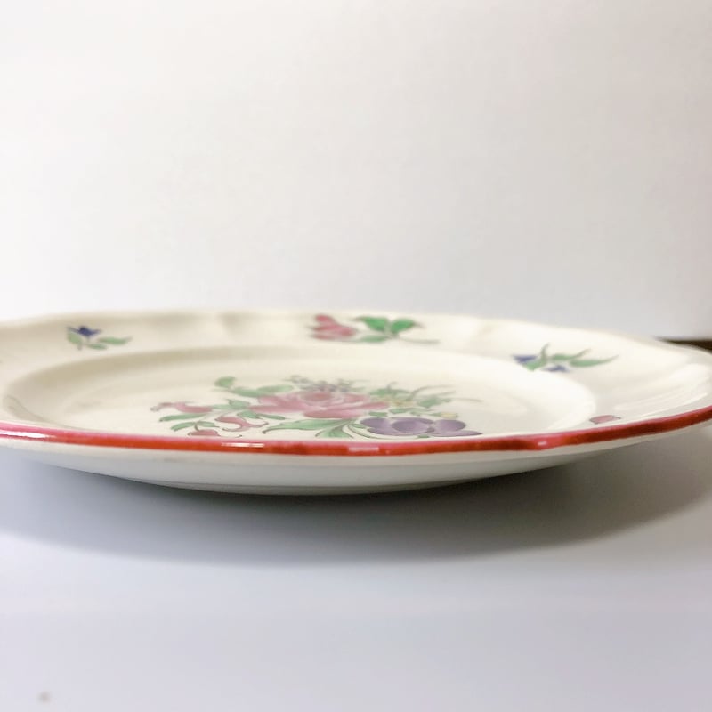 リュネヴィル Réverbère ディナープレート B フランスアンティーク食器