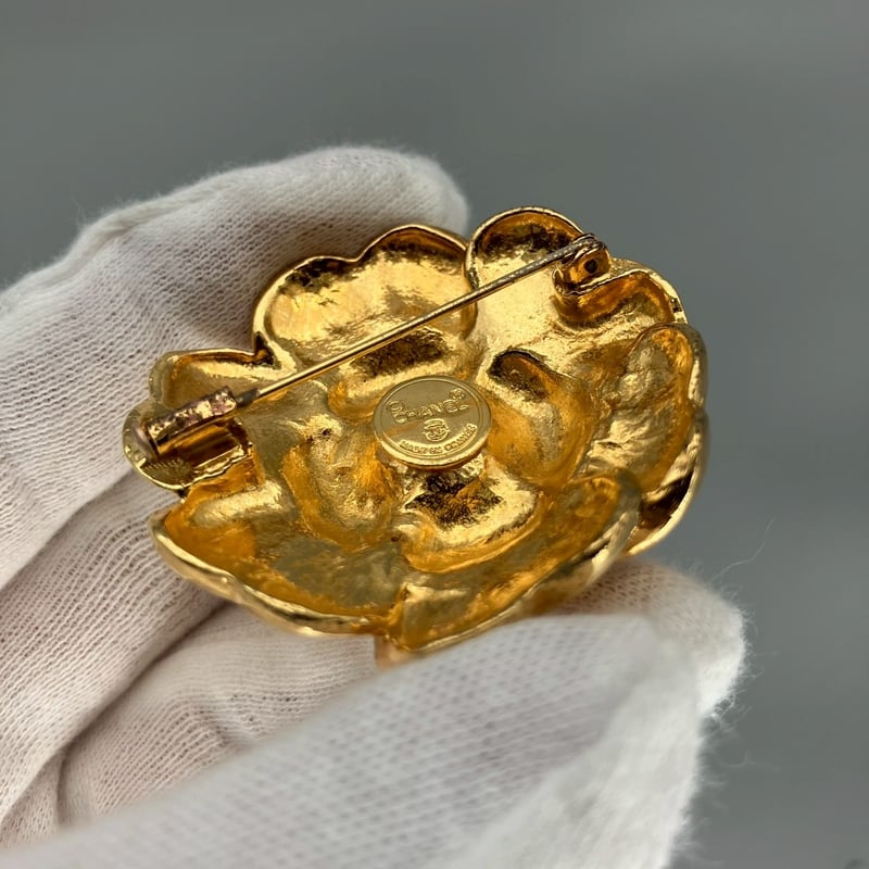 CHANEL (シャネル) ヴィンテージ カメリア ブローチ | Cattleya Vintage