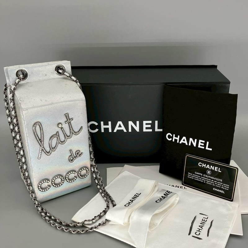 CHANEL (シャネル) LAIT DE COCO ミルクボックス ショルダーバッグ | C