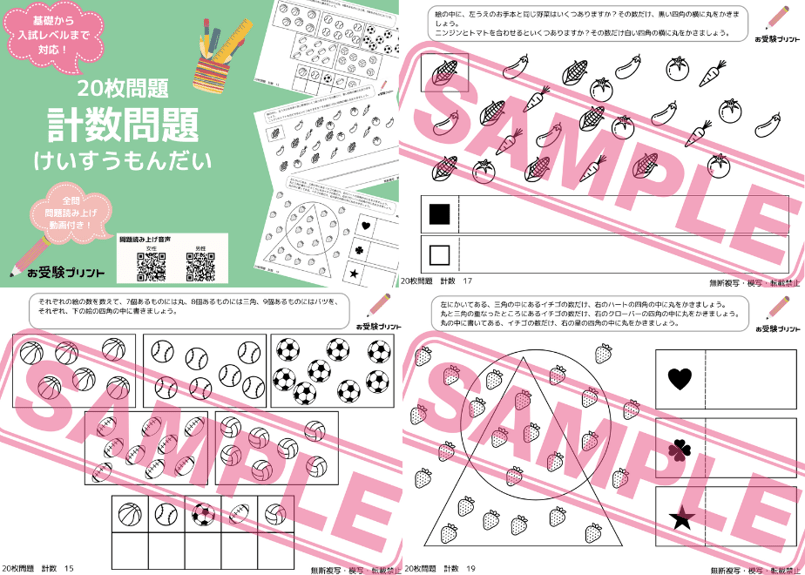 白百合学園小学校編】お得な20科目：学校別ばっちりパック！全問音声