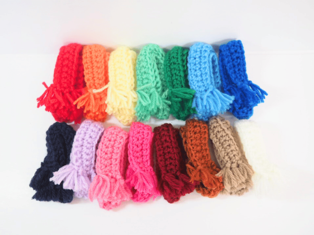 10cmぬい用 ニットマフラー（新バージョン） | takoyuka