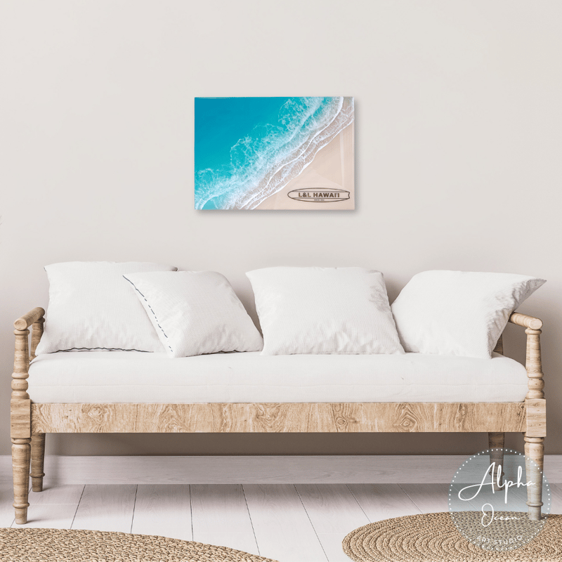 受注制作品】【A3サイズ】 木製パネル オーシャンレジンアート | Alpha