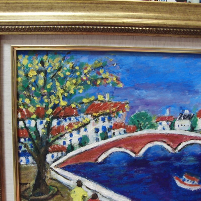 ≪国美協≫南 美穂子、『ベルギィ』、油彩画、F6号：40,9×31,8cm、油絵