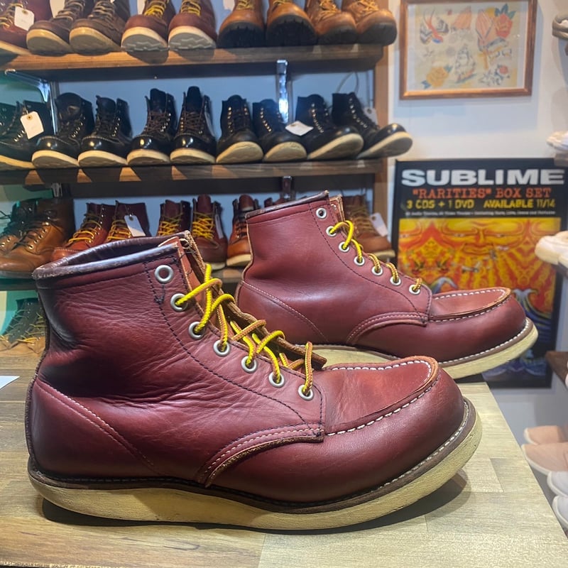90s Vintage REDWING 8875 四角犬タグ アイリッシュセッター 7E 赤