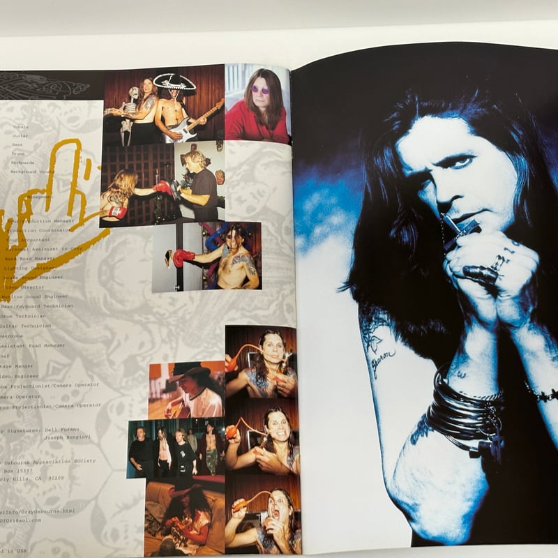 OZZY OSBOURNE（オジー・オズボーン） ライブパンフレット | 書楽堂書店
