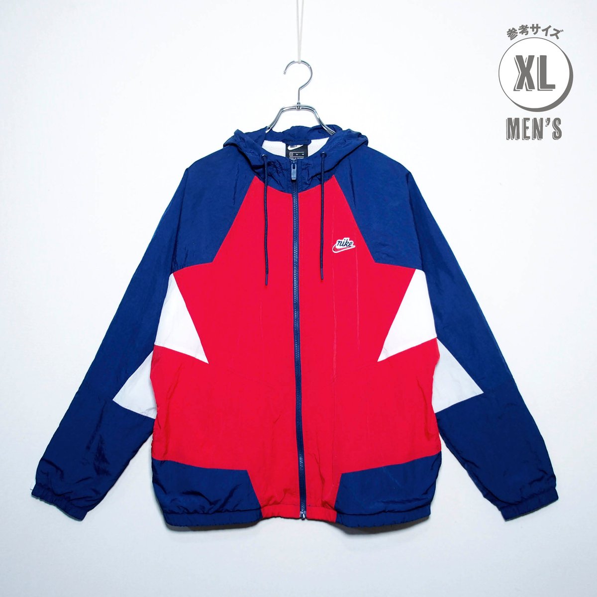 USED【 NIKE 】ナイロンジャケット／MENS：XL（送料込）［BSF-O］ | SAD