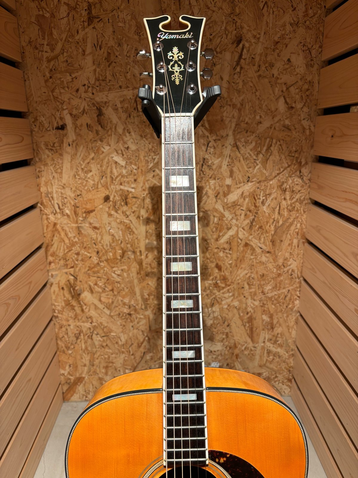 希少【YAMAKI】B-40 アコギ メイプル バッファローヘッド 手渡し可