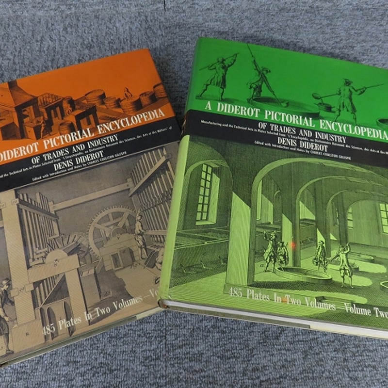洋書】A DIDEROT PICTORIAL ENCYCLOPEDIA OF TRADES