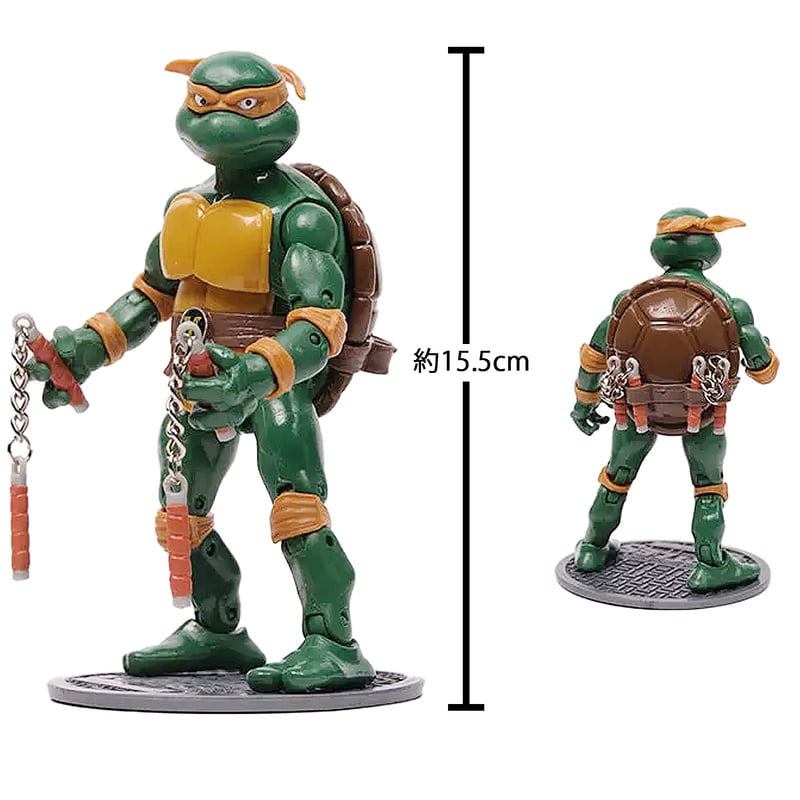 未開封 TMNT タートルズ フィギュア ミケランジェロ 復刻 1988