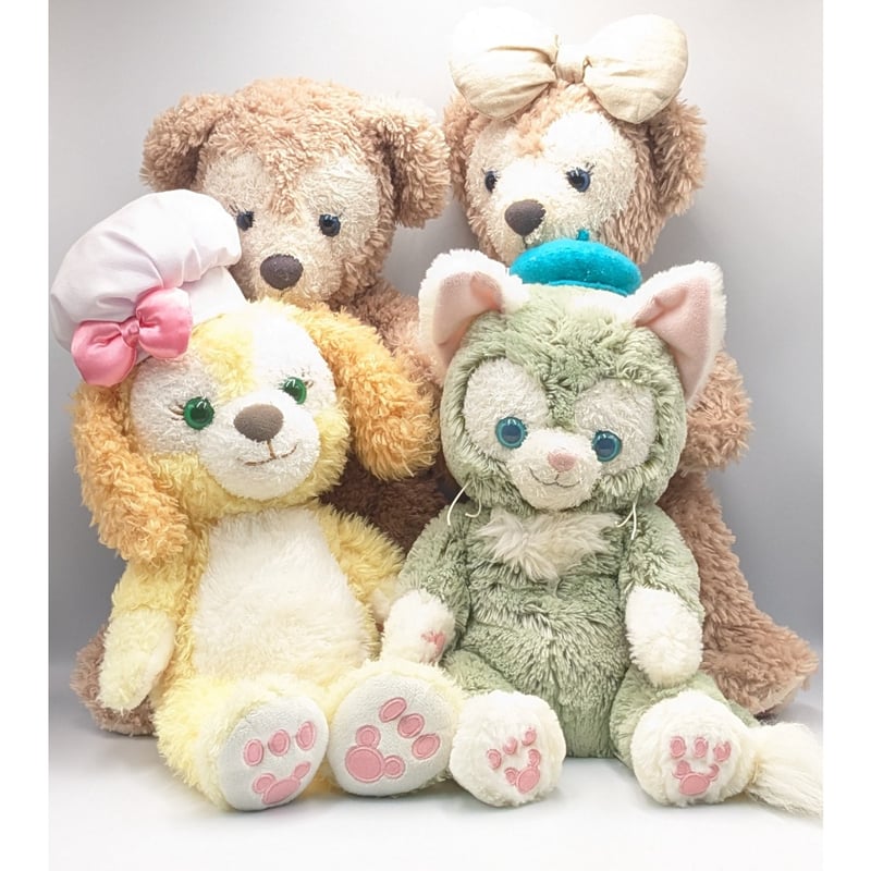 ディズニー ダッフィーフレンズ ぬいぐるみ おまとめ 4種セット | よし