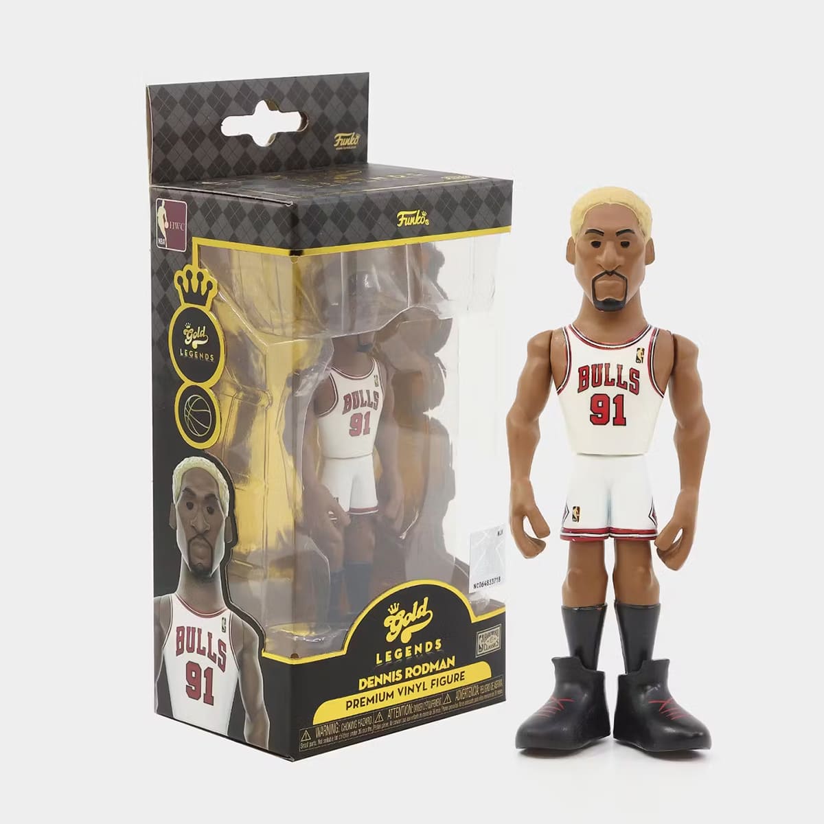 送料無料 Funko Gold Legends: Dennis Rodman Chicago
