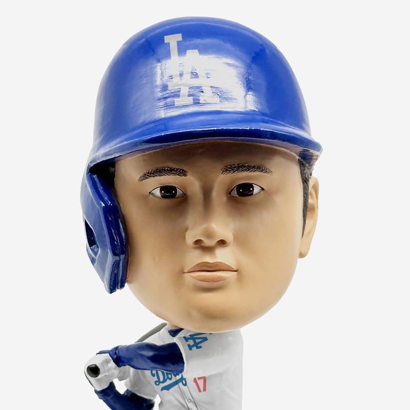 世界224個限定】フィールドストライプ ビッグヘッドボブルヘッド 大谷