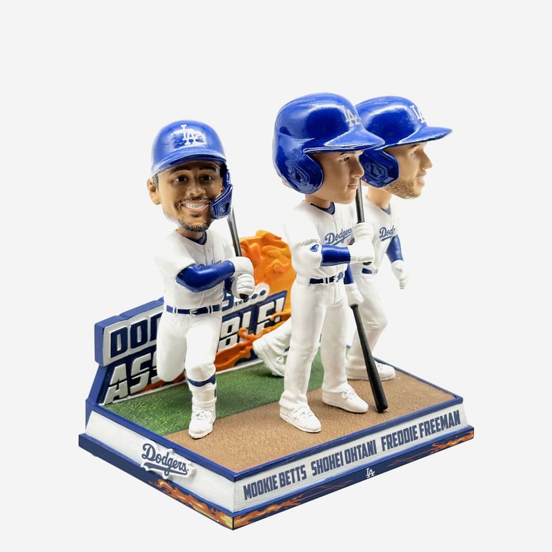 世界360個限定】ベッツ&大谷&フリーマン トリプルコラボ ボブルヘッド