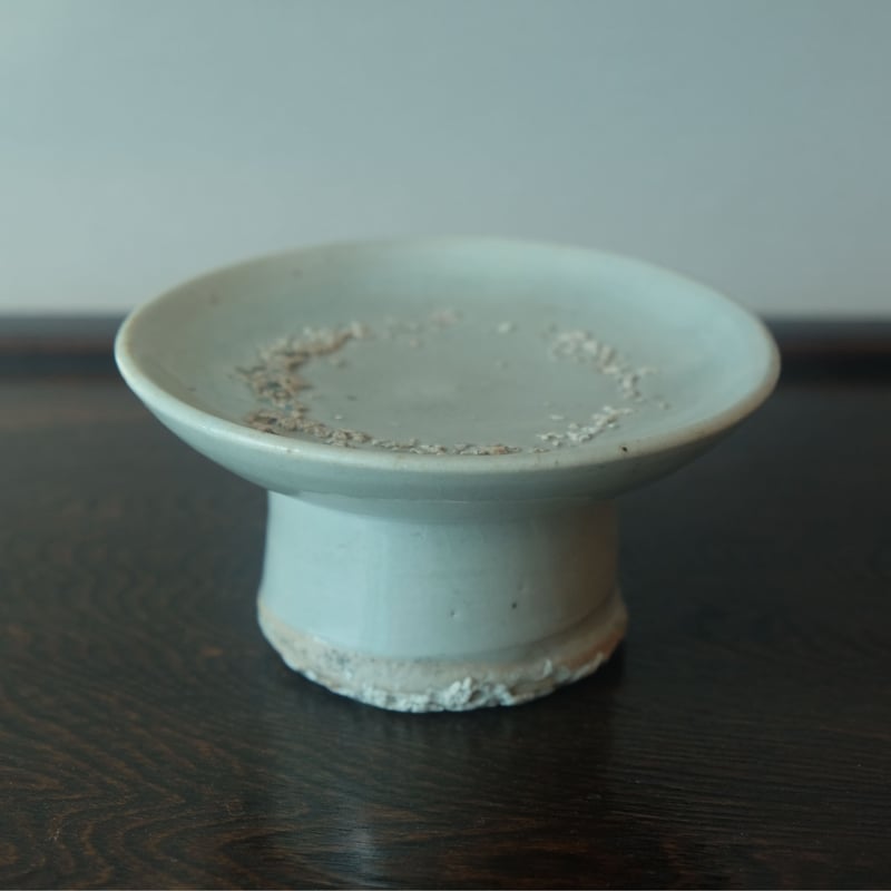 李朝 白磁高台皿（小） 李氏朝鮮時代 | gallery & boutique 雪月花