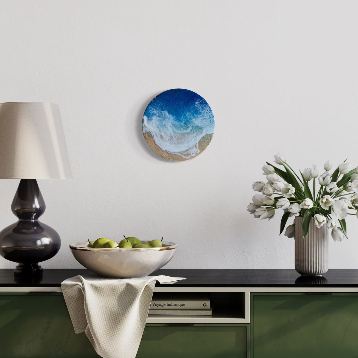 海レジンアート 丸30サイズ (30cm) | Mura Living