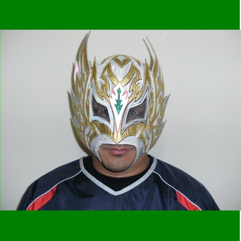 受注生産】ツバサ試合用マスク UltimoRetorno銀Ver. LAGOCEAN製【本人