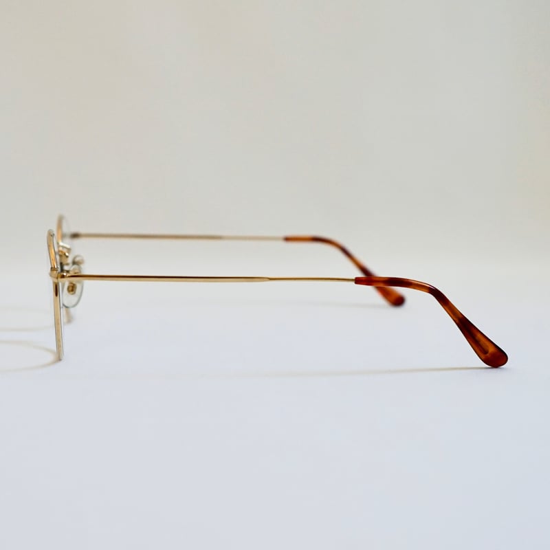 1980s SAVILE ROW Algha Works Metal OVAL Made in