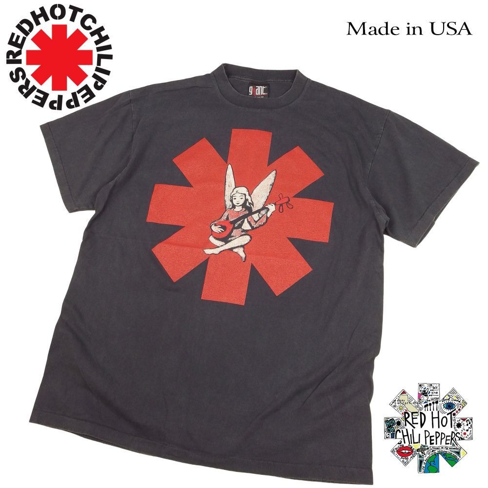 RED HOT CHILIPEPPERS レッドホットチリペッパーズ Tシャツ USA ブラッ