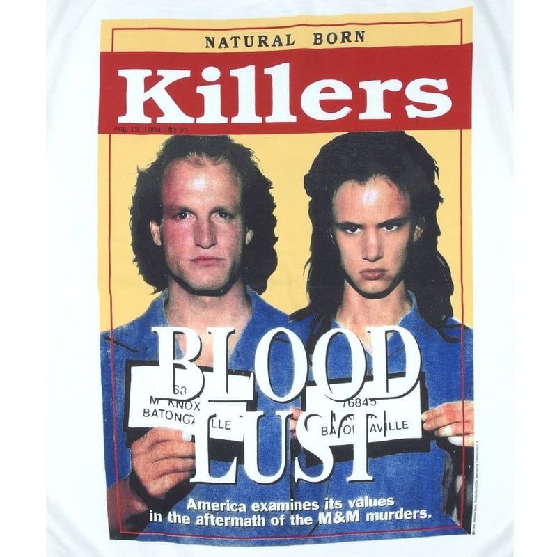 ナチュラルボーンキラーズ 1994年 ムービー T USA製 ホワイト Lサイズ