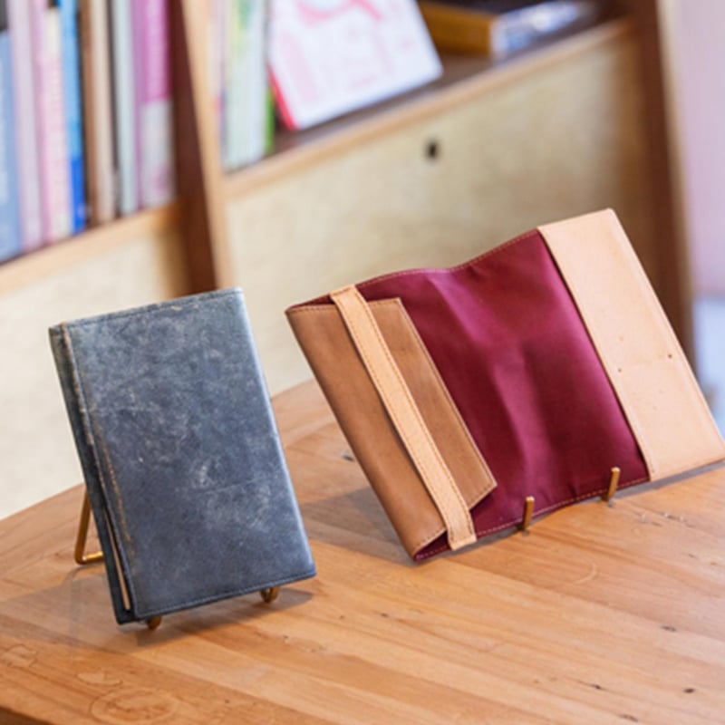 ブックカバー（キョン革） | シシノメラボ オンラインショップ