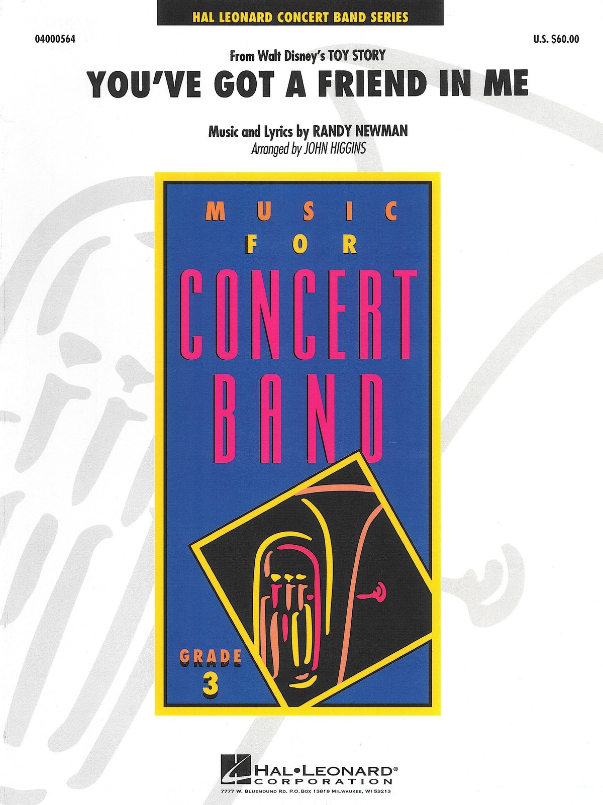 04000564】君はともだち (「トイ・ストーリー」主題歌）＜吹奏楽