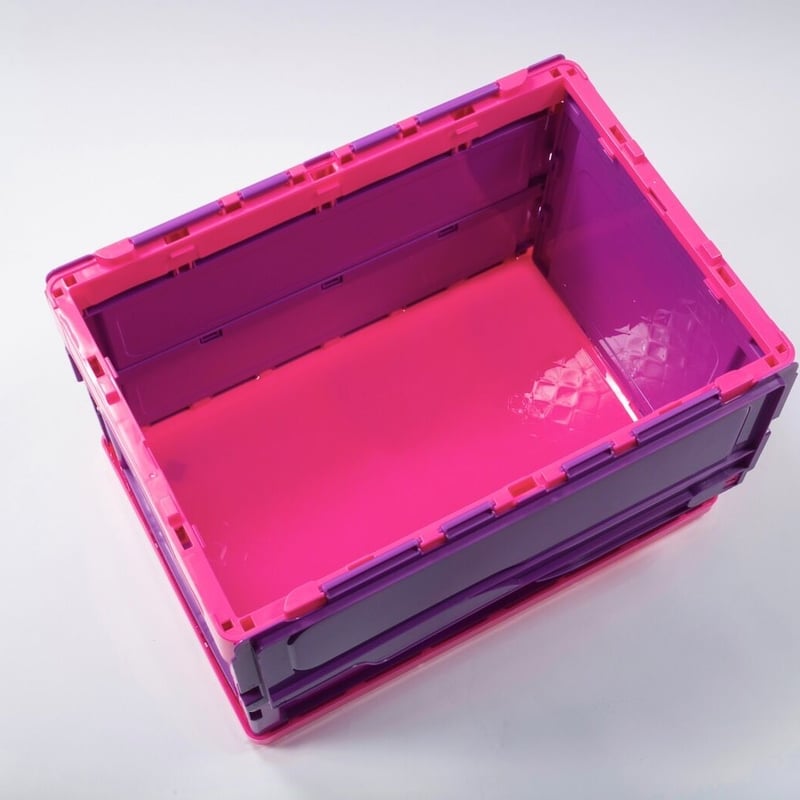 N-StyleコンテナBOX パープルx蛍光ピンク 【NS-FBOX-001】 | VALIN