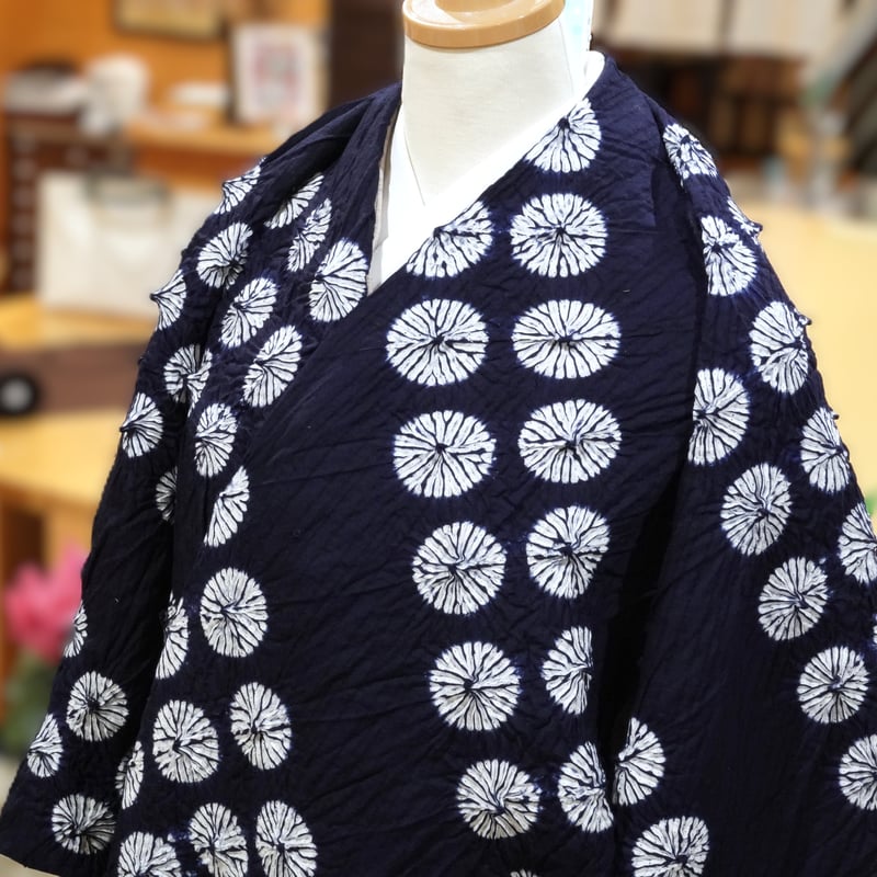 有松鳴海絞り浴衣「星の瞬き」 | MINOKO STORE