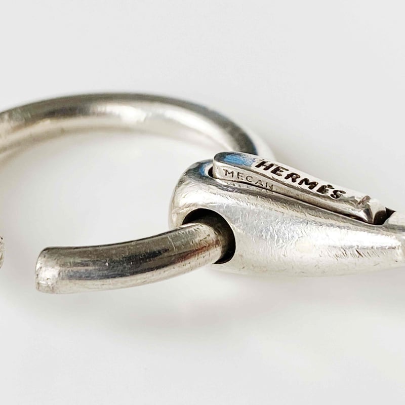 SOLD】Vintage HERMES Horse Bit Key Ring | Nice&