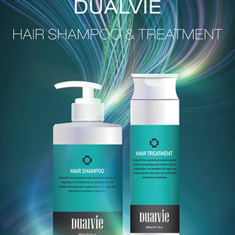 Dualvie（デュアルビー）シャンプー＆トリートメントセット（ヒト羊水
