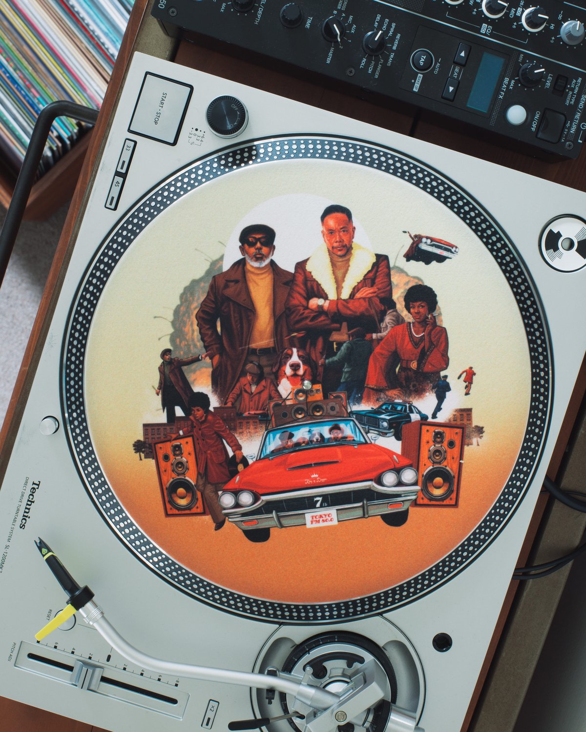 king of diggin スリップマット 美品 DJ MURO Dr.Suzuki スリップ