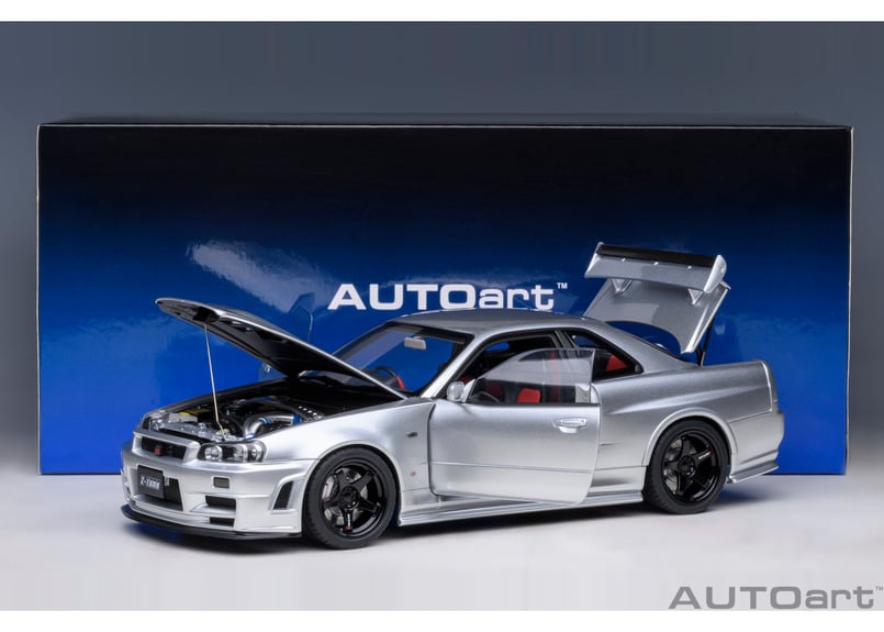 AUTOart 1/18 ニスモ R34 GT-R Z-tune （Z-tune シルバー）