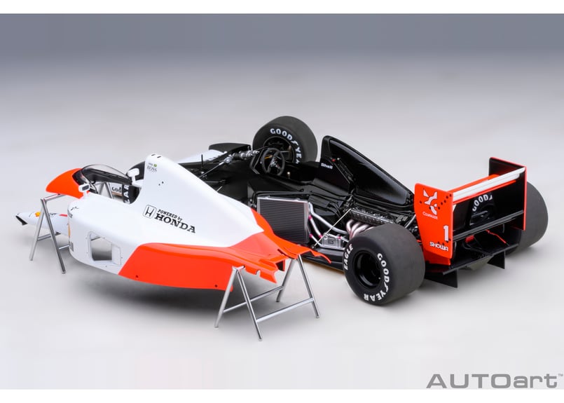 HONDA MP4/6 ジグソーパズル 再入荷！AUTOart 1/18 マクラーレン