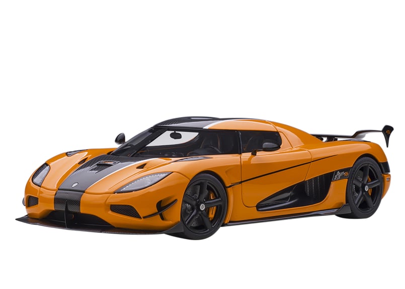 AUTOart 1/18 ケーニグセグ アゲーラ RS （オレンジ／カーボンブラック
