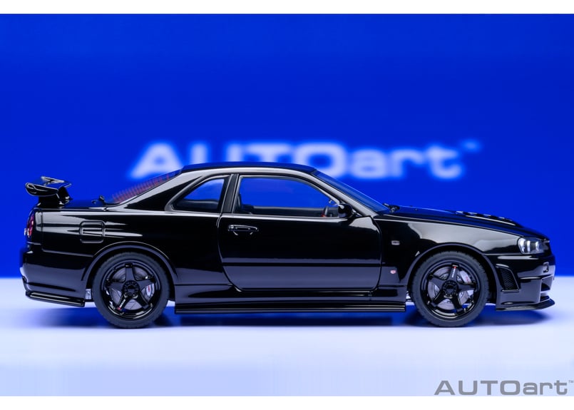 AUTOart 1/18 ニスモ R34 GT-R Z-tune （ブラックパール） 7746