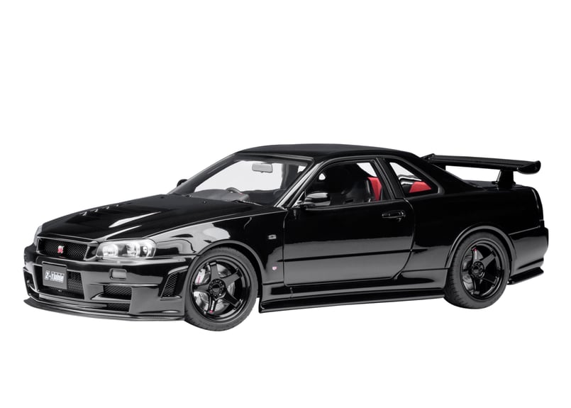 AUTOart 1/18 ニスモ R34 GT-R Z-tune （ブラックパール） 7746