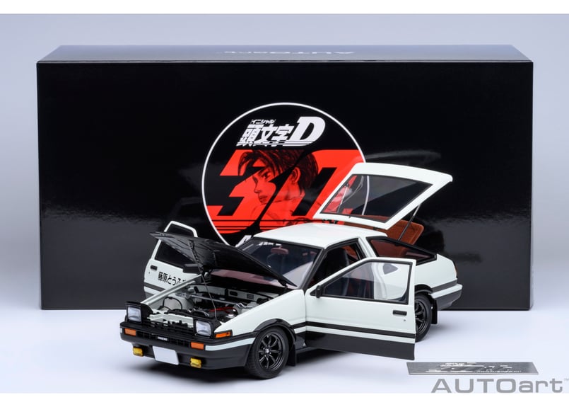 AUTOart 1/18 トヨタ スプリンター トレノ (AE86) 「頭文字 D」 “プロジ