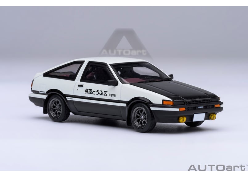 AUTOart 1/64 トヨタ スプリンター トレノ (AE86) 『頭文字 D』 “プロジ