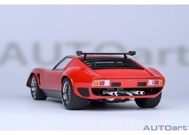 AUTOart 1/18 ランボルギーニ ミウラ SVR “イオタ” （レッド） 79171