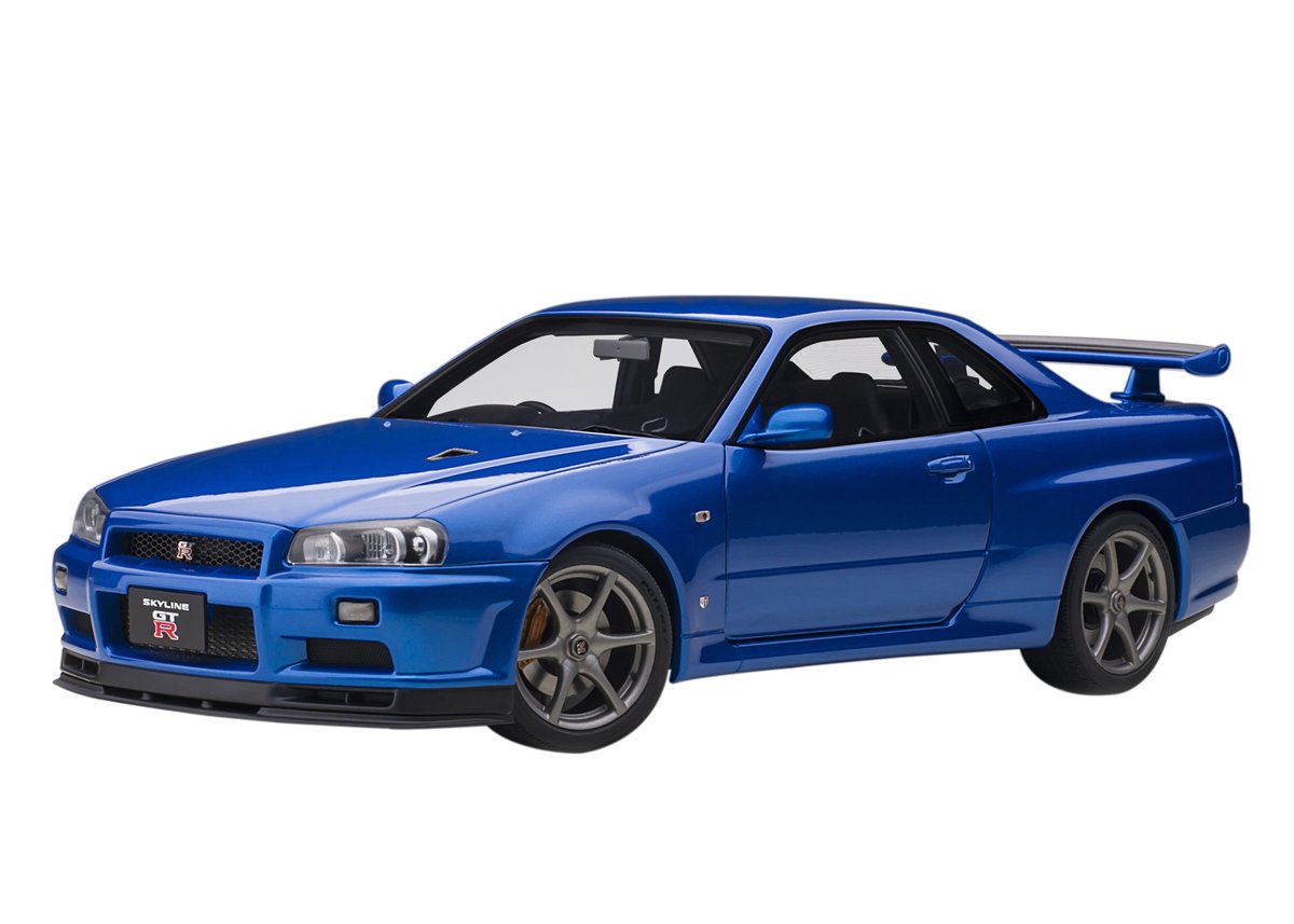 AUTOart 1/18 日産 スカイライン GT-R （R34） Vスペック II （ベイサ