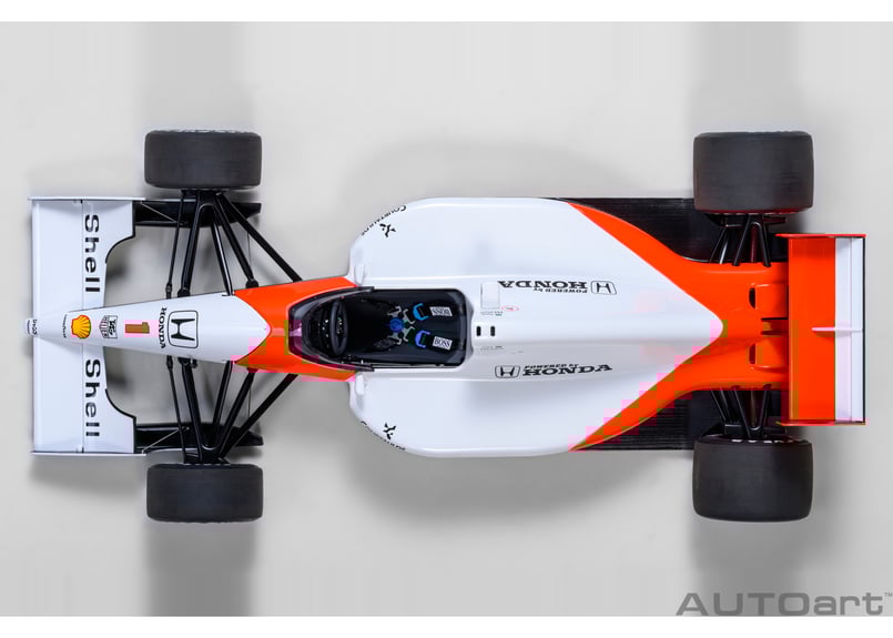 再入荷！AUTOart 1/18 マクラーレン ホンダ MP4/6 日本GP 1991年 #1