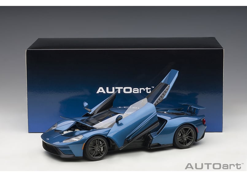 AUTOart 1/18 フォード GT 2017 （メタリック・ブルー） 72942 | A