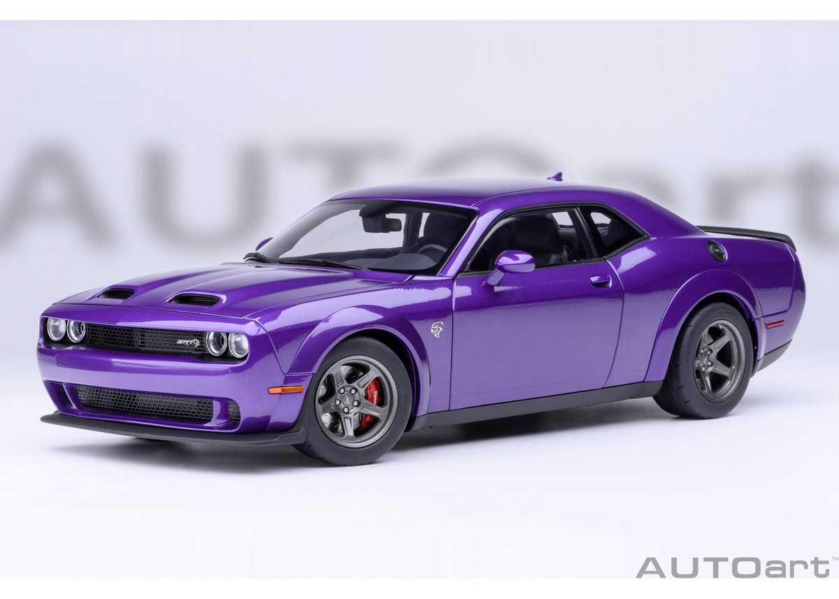 AUTOart 1/18 ダッジ チャレンジャー SRT スーパー ストック 2023