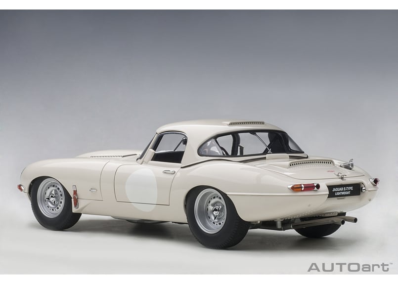 AUTOart 1/18 ジャガー ライトウェイト Eタイプ （ホワイト） 73649 | A