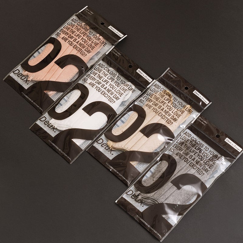 Deux. by D.masque お試し4色40枚セット リーズナブルなSECONDLINE