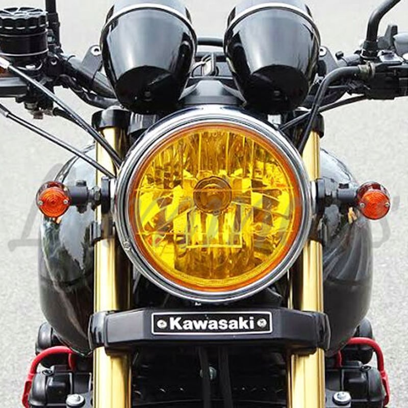 180π イエローレンズ マルチリフレクター ヘッドライトユニット