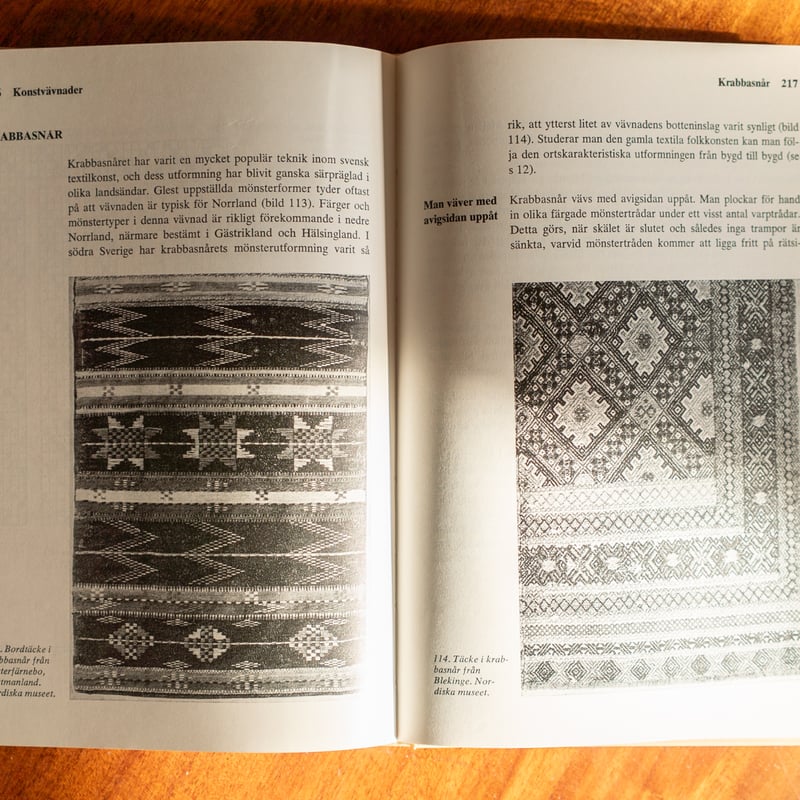 北欧 スウェーデン機織の本 Vavning | Scandinavian Keramik