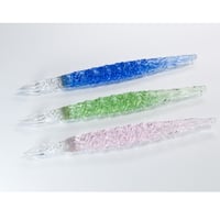 硬質ガラスペン 加茂の流れ Sサイズ | ガラス工房炎 菅清流