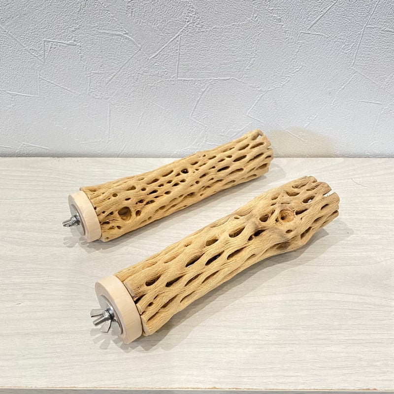 I様専用】中サイズカクタスパーチ 20cm | 自然木の鳥用品 鳥豆堂