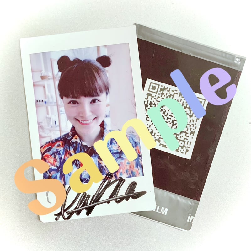 直筆サイン入りオリジナル音声付きチェキ | TAKADA STORE